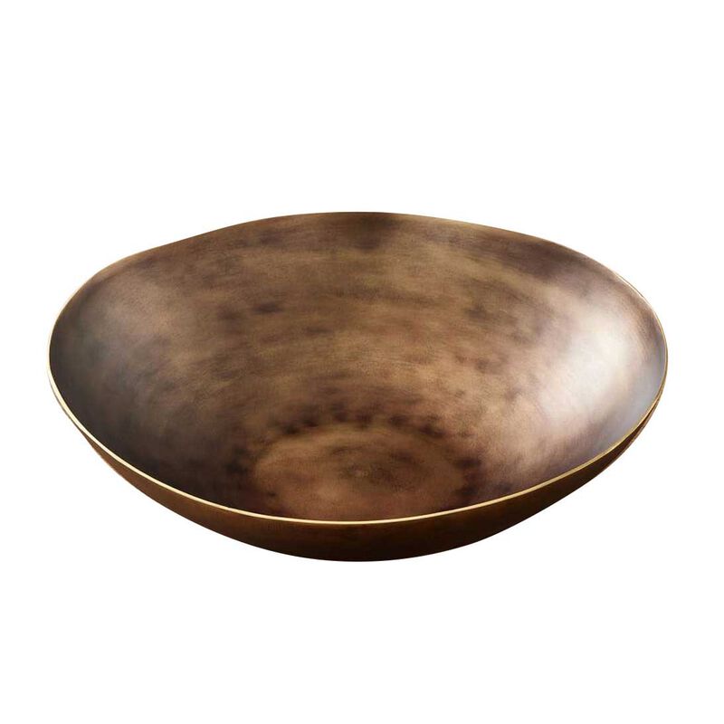 West Elm Organic Metal Bowl 44cm image number 0